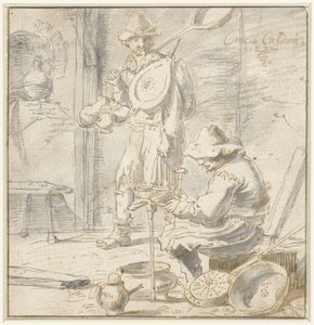 Twee ketellappers