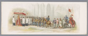 Utrechtse maskerade van 1876 (derde plaat) door Anonymous