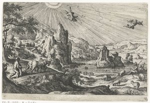 Val van Icarus door Anonymous