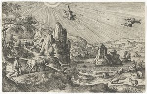 Val van Icarus door Anonymous