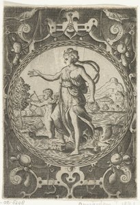 Venus en Cupido door Anonymous
