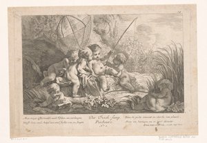 Vissende putti