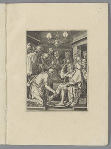 Voetwassing van Petrus door Anonymous