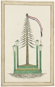 Vrijheidsboom geplant te Middelburg, 1795 door Anonymous