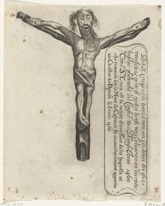 Wonderbaarlijk kruisbeeld in het klooster van Deinze, 1460