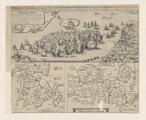 Zeeslag in de Sont, 1658 door Anonymous