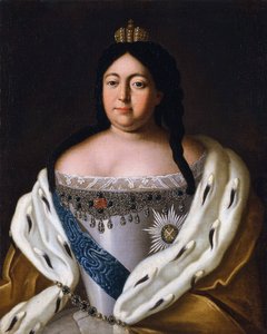 Portret van keizerin Anna Ioannovna door Anonymous Anonymous