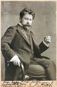 Portret van de dirigent Arthur Nikisch (1855-1922)