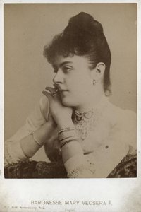 Baronesse Mary Vetsera (1871-1889), Anoniem door Anonymous Anonymous