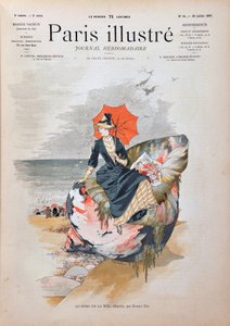 Aan zee, allegorie door Habert Dys door Anonymous Anonymous