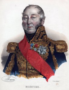 Edouard Adolphe Mortier, Maarschalk van Frankrijk door Anonymous Anonymous