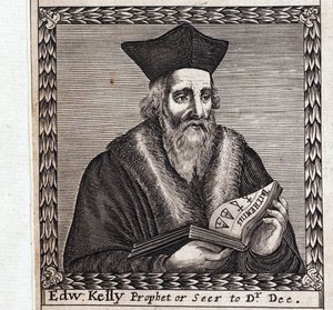Edward Kelley of Edward Talbot door Anonymous Anonymous
