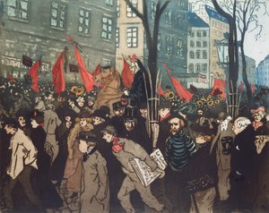 Begrafenis van Clemence Louise Michel, 22 januari door Anonymous Anonymous