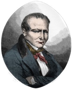 Giuseppe Marco Fieschi, de hoofdconspirator in een aanslag op het leven van koning Louis-Philippe van Frankrijk in juli 1835 door Anonymous Anonymous