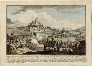 Russisch-Turkse Oorlog van 1787-1792 - De Inname van Khotyn door het Russische leger op 29 september door Anonymous Anonymous