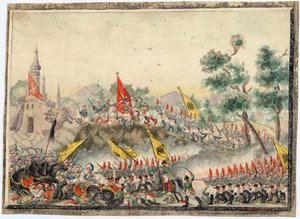 Russisch-Turkse oorlog van 1828-1829 - Russische leger veroverde Izmail fort in 1790 door Anonymous Anonymous