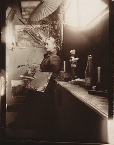 Hilma af Klint aan de Kungliga Akademien in Stockholm door Anonymous Anonymous