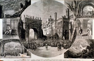 Illustratie voor Francesca da Rimini, opera door Ambroise Thomas door Anonymous Anonymous
