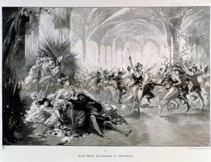 Illustratie voor Tannhäuser door Wagner door Anonymous Anonymous