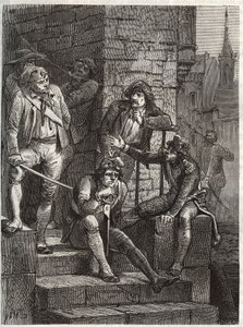 La bande de Maillard Sous la Revolution (Stanislas Marie Maillard) door Anonymous Anonymous