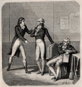 Maximilien Robespierre - Louis de Saint Just (Saint-Just)