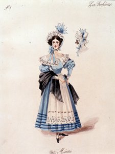 Mimi, personage uit de opera La bohème van Puccini