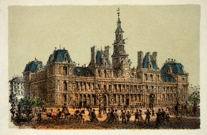 Parijs 1874: Stadhuis - privécollectie