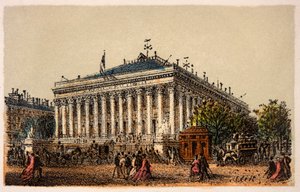 Parijs in 1874: La Bourse, Privécollectie