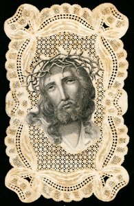 Jezus Christus gekroond met doornen