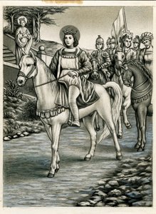 Koning Sint Lodewijk tijdens de kruistocht