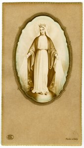 Vrome afbeelding: De Maagd Maria