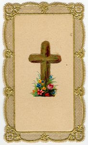 Vrome afbeelding: Een kruis