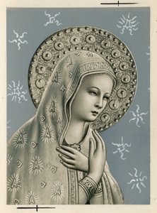 Vrome afbeelding: de Maagd Maria
