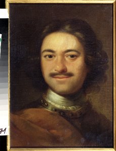 Portret van keizer Peter I de Grote