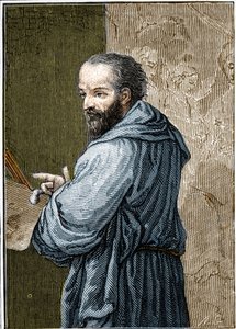 Portret van Antonio Allegri, genaamd Il Correggio (De Correge) door Anonymous Anonymous