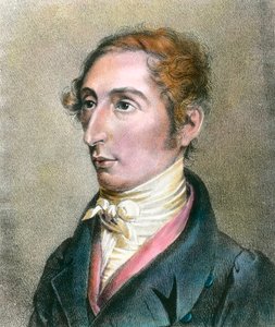 Portret van Carl Maria Von Weber, Duitse componist door Anonymous Anonymous