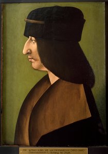 Portret van Karel VIII van Frankrijk door Anonymous Anonymous