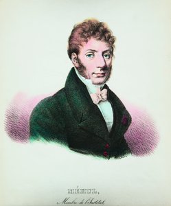 Portret van Etienne Nicolas Mehul (1763-1817) componist, privécollectie door Anonymous Anonymous