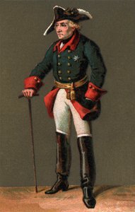 Portret van FREDERIK II (1712-1786) Bekend als Frederik de Grote Koning van Pruisen door Anonymous Anonymous