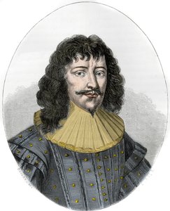Portret van Francois-Henri de Montmorency-Bouteville (Francois Henri de Montmorency Bouteville), genaamd Maarschalk van Luxemburg