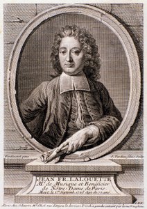 Portret van Jean Francois Lalouette (1651-1728), Engelse componist en directeur door Anonymous Anonymous