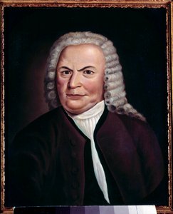 Portret van Johann Sebastian Bach door Anonymous Anonymous