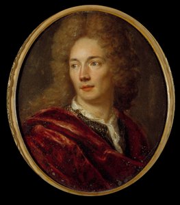 Portret van Jean de La Bruyere (1645-1696) moralist (17e eeuw)