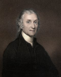 Portret van Joseph Priestley (1733-1804) Britse chemicus en theoloog door Anonymous Anonymous