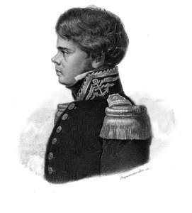Portret van Jules Alphonse Rene Poret Baron de Blosseville