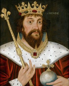 Portret van koning Hendrik I van Engeland door Anonymous Anonymous
