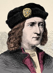 Portret van koning Richard III van Engeland (1452-1485)