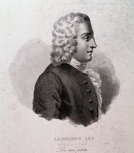 Portret van Leo Leonardo (gravure)