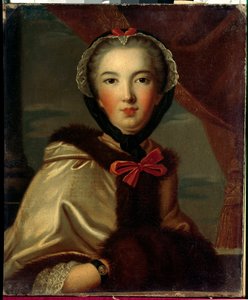 Portret van Louise Henriette de Bourbon Conti, Hertogin van Orléans door Anonymous Anonymous