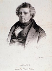 Portret van Luigi Lablache (1794-1858), Italiaanse en Franse operazanger